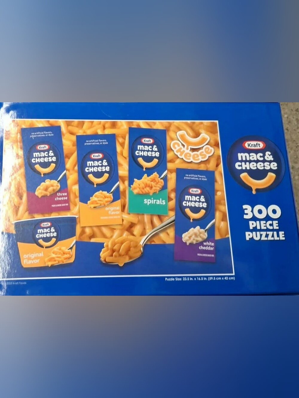 New Kraft Mac And Cheese 300 Piece Puzzle